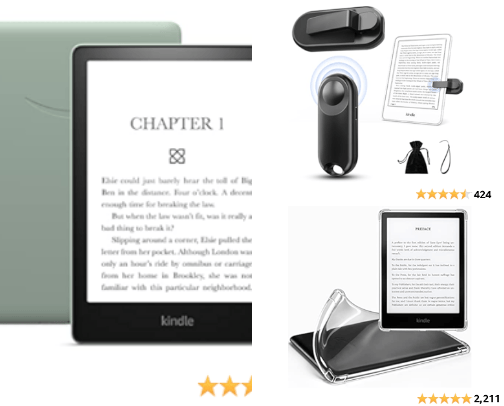 Kindle girly 📚 cover photo collage