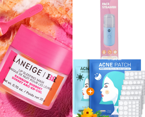 My favorite beauty skincare cover photo collage