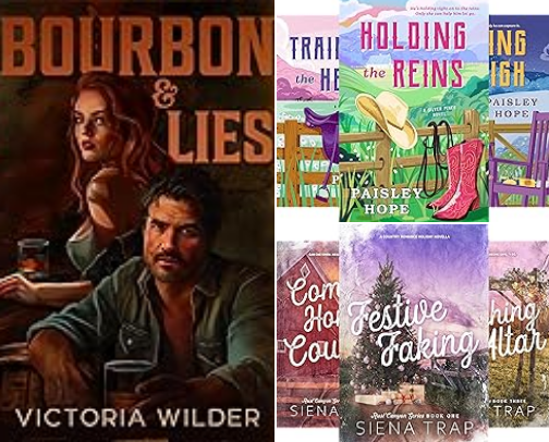 My 2025 Top Romance Reads cover photo collage