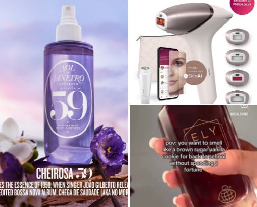 My favorite beauty recs cover photo collage