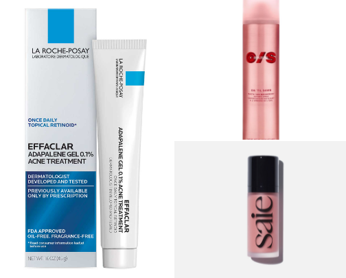 Skincare & makeup cover photo collage