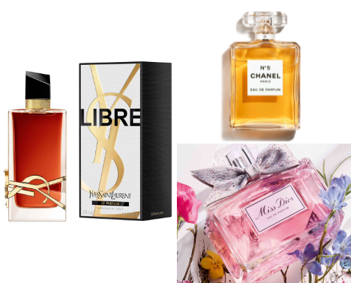 Perfumes 🌸 cover photo collage