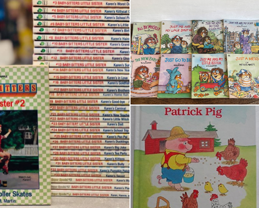 90s Flashback - Books cover photo collage