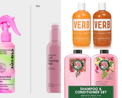 Hair Products and Accessories cover photo collage