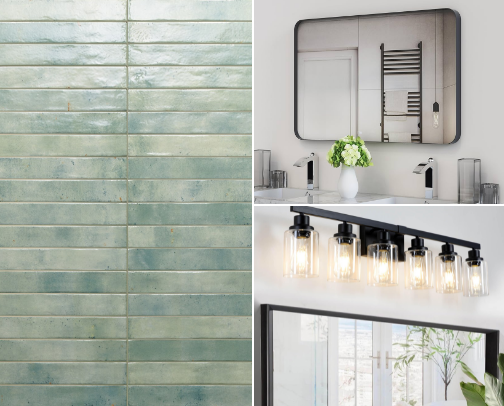 Stunning Bathroom Design Favorites cover photo collage