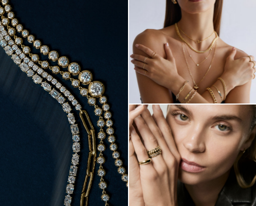 Fine Jewelry cover photo collage
