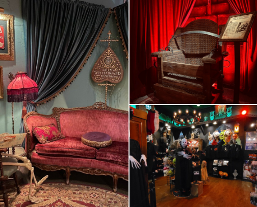 A Local Goth’s Guide to Salem, MA 🦇🖤💫 cover photo collage