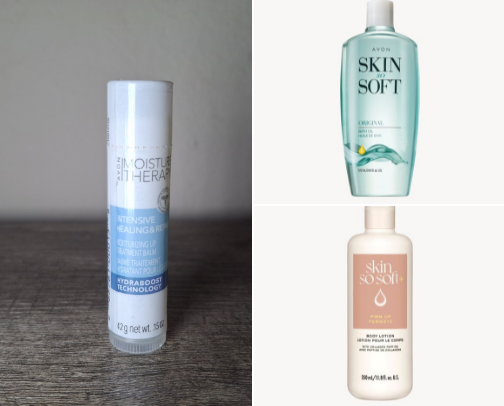 AVON Skincare products for women over 40 cover photo collage