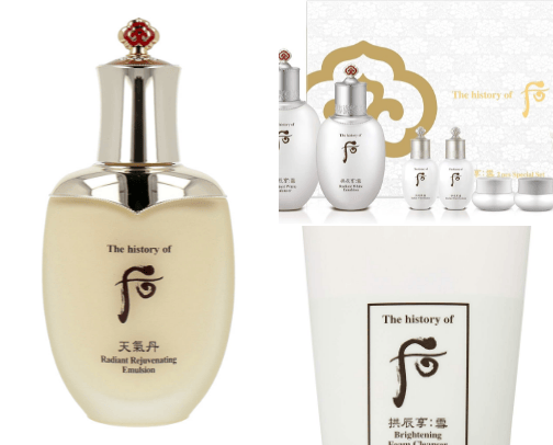 Luxury Korean Skincare cover photo collage