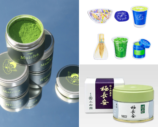 matcha mood cover photo collage