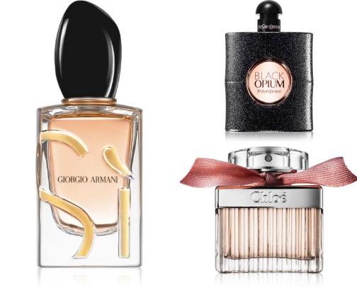 Perfumes cover photo collage