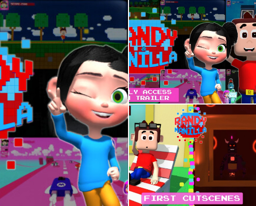Randy & Manilla - Two Sibs in a Quantum Adventure cover photo collage