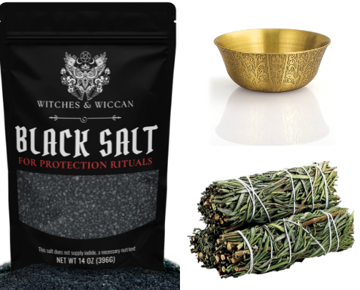 🌙 Granny Witch Altar Starter Kit: 15 Essentials for Your First Sacred Space cover photo collage