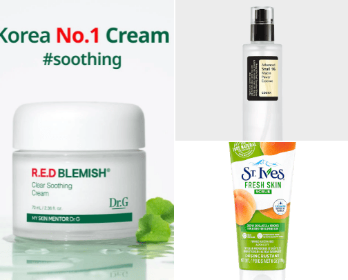 Skincare Essentials cover photo collage