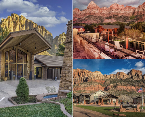 Top Family Hotels in Utah (Zion, Bryce Canyon & Moab) for Your Next Vacation cover photo collage