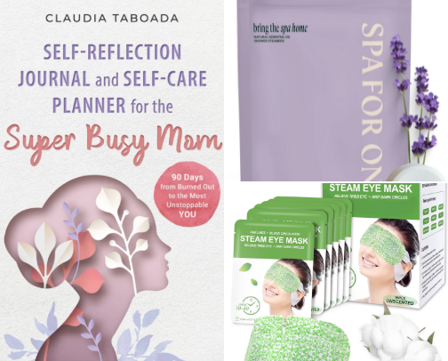 Busy Mom Self-Care cover photo collage