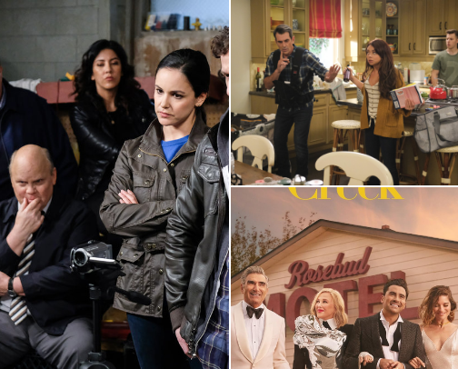 Easy-watch sitcoms cover photo collage