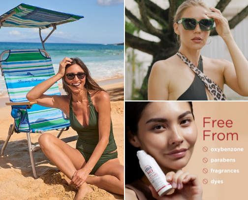 Beach Beauty, Comfort & Mom Survival Must-Haves for Effortless Summer Days cover photo collage