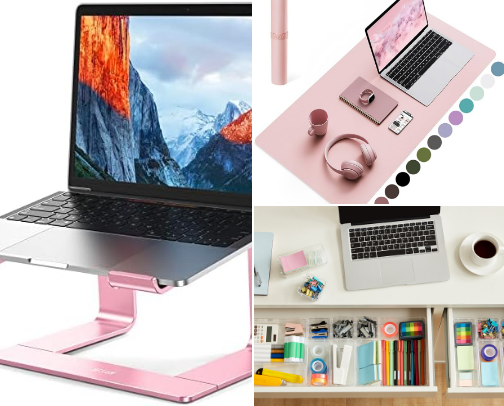 WFH Desk Essentials | Desk Faves | cover photo collage