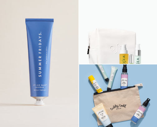 My Travel-Proof Beauty + Toddler Favorites cover photo collage