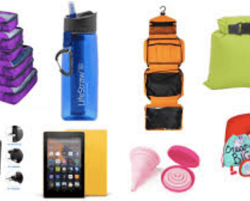 Travel Essentials cover photo collage