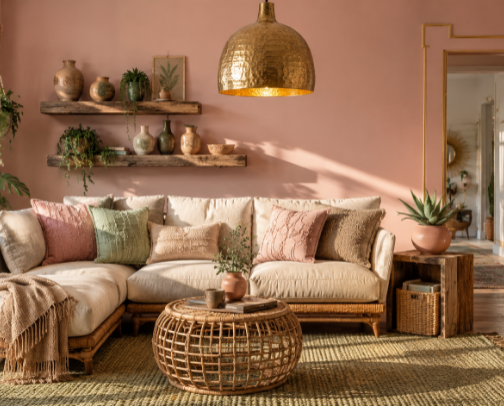 Boho Chic Renter‑Friendly Home Makeover: Cozy, Budget‑Friendly Decor Ideas for 2026 cover photo collage
