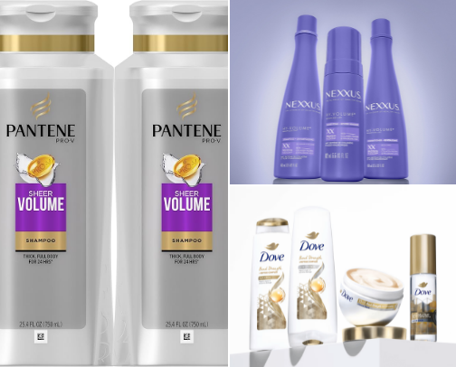 Hair products I use and love cover photo collage