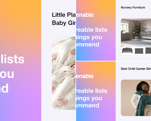 Awesome baby stuff cover photo collage