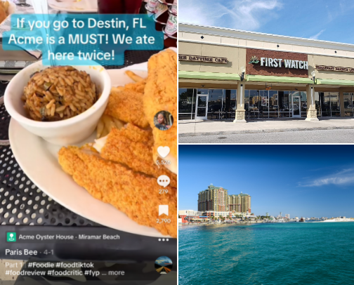 Top Food to Eat and Things to Do in Destin, Florida! cover photo collage