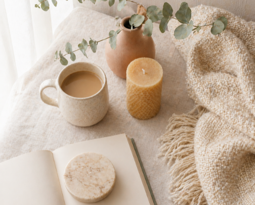 Cozy Home Essentials cover photo collage