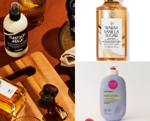 Vanilla self care🛁⭐️ cover photo collage