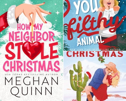 christmas books🎄 cover photo collage