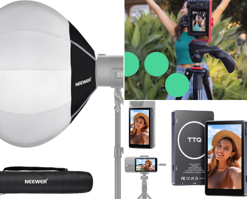 Content Creator Pro Package (tried and true tech and gear for ugc or vlogging) cover photo collage