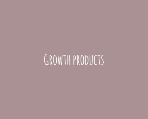 Growth products cover photo collage