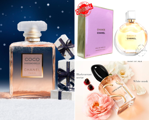 DESIGNER FRAGRANCES I’II ALWAYS HAVE cover photo collage