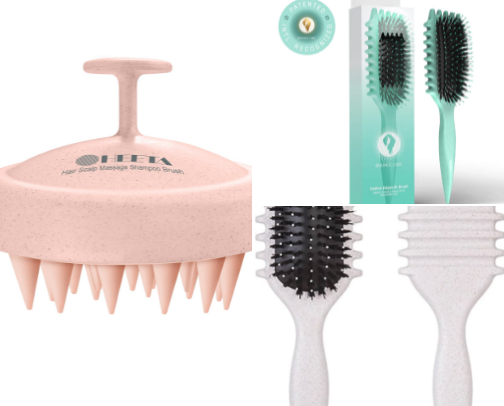 curly hair must haves cover photo collage