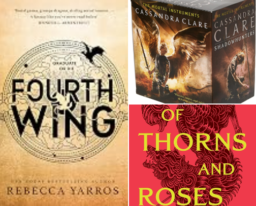 Page-Turners I Couldn't Put Down: Fantasy, Dystopian & Beyond cover photo collage