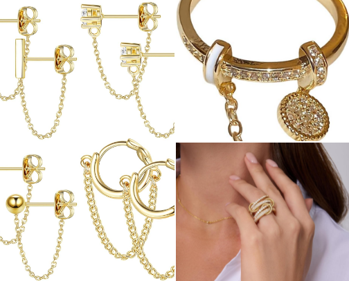 Amazon jewelry!! cover photo collage