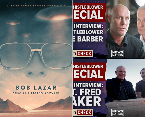 UFOlogy, Disclosure & Whistleblowers cover photo collage