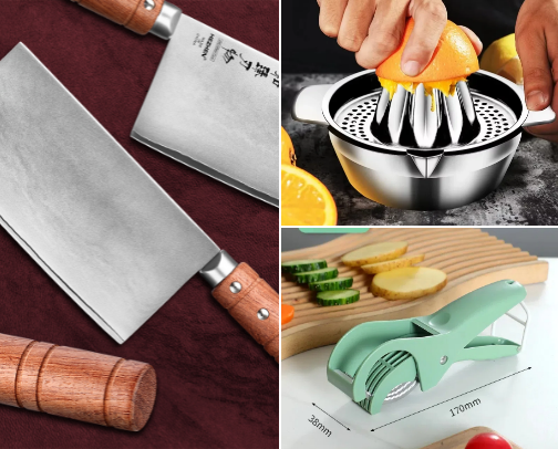 Kitchen essentials cover photo collage