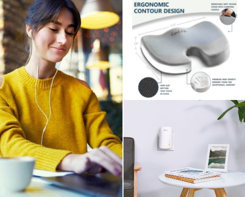 Best 20 Must-Have Remote Job Essentials Under $50 (2025) – Boost Productivity & Comfort!" cover photo collage