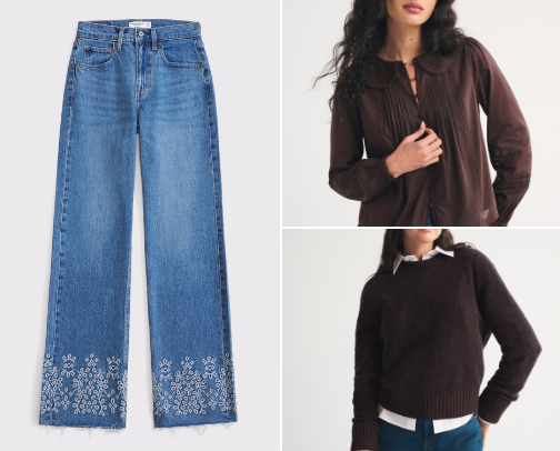 Fall fashion Favs From Abercrombie & Fitch cover photo collage