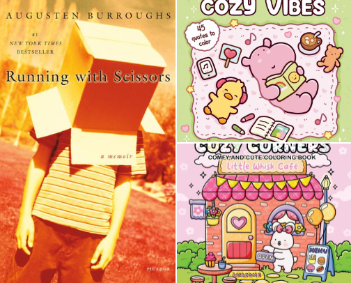 My favorite book recs cover photo collage