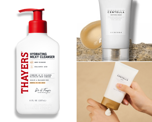 Skincare recs for oily combination skin cover photo collage