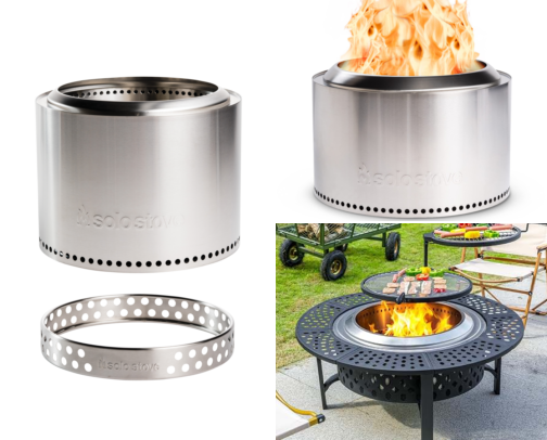Fire Pits & Outdoor Heating Worth the Splurge cover photo collage