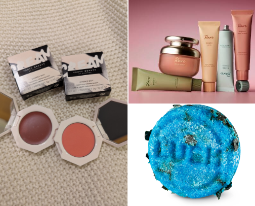 My favourite beauty recommendations (from a female who hardly uses anything)! cover photo collage