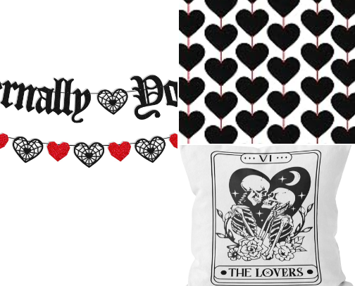 Noir Valentines cover photo collage