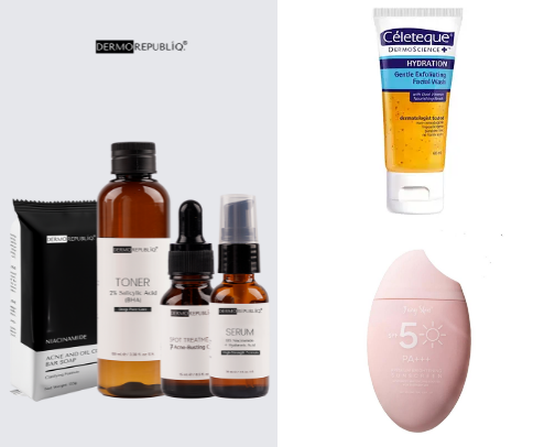 Want clearer, glowing skin without spending thousands? Start here!! cover photo collage
