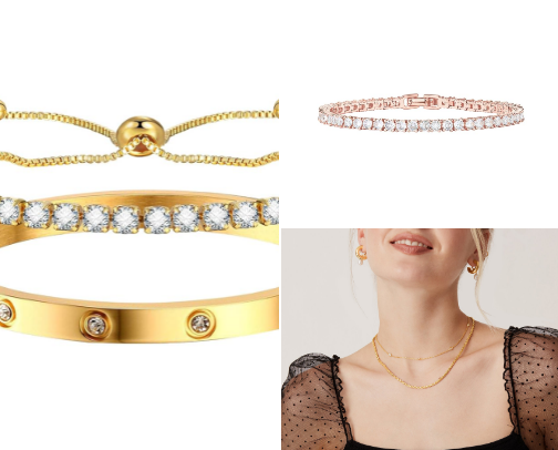 Best Amazon Jewelry for cool girls. cover photo collage