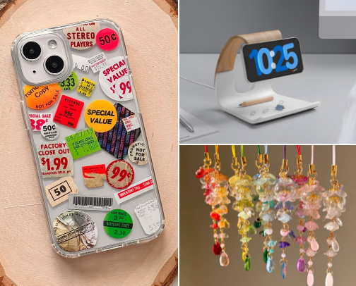 Style Your Phone: Trendy Cases & Fun Extras cover photo collage